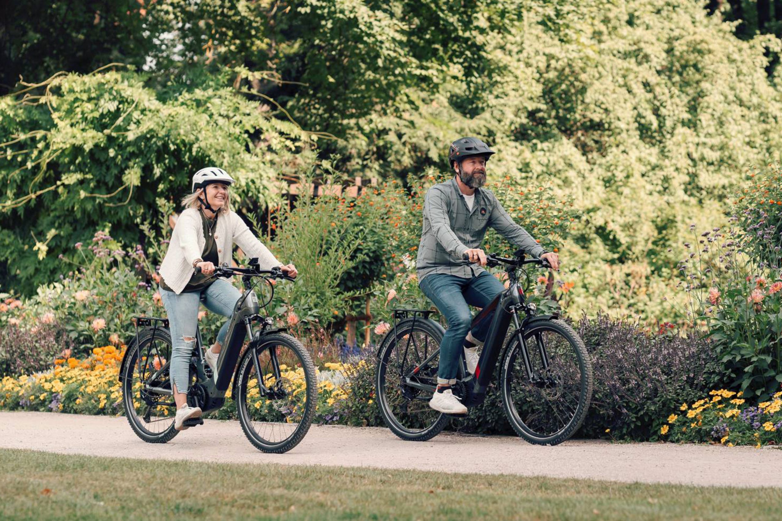 Site du Sart Tilman : Test de vélos à assistance électrique