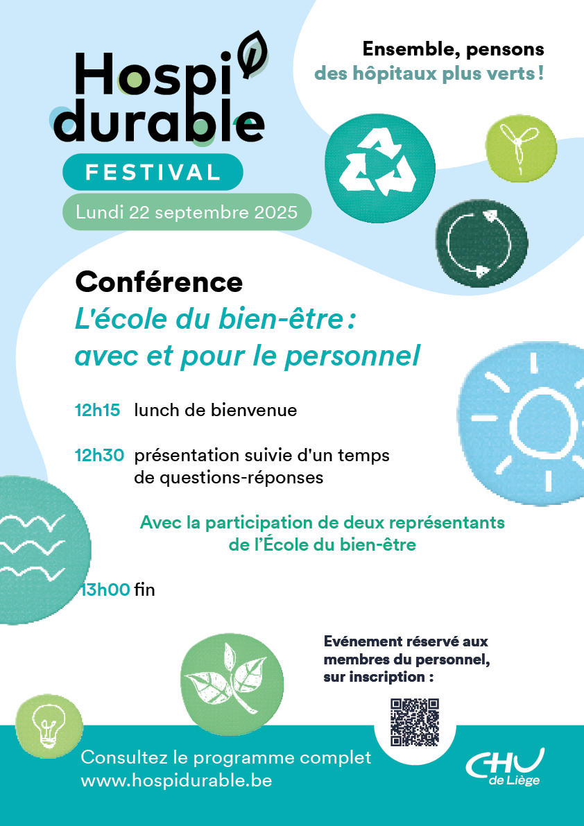 Conférence « L’école du bien-être : avec et pour le personnel »